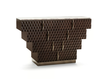 VICTOR - Wooden chest of drawers by OPERA CONTEMPORARY - view 2